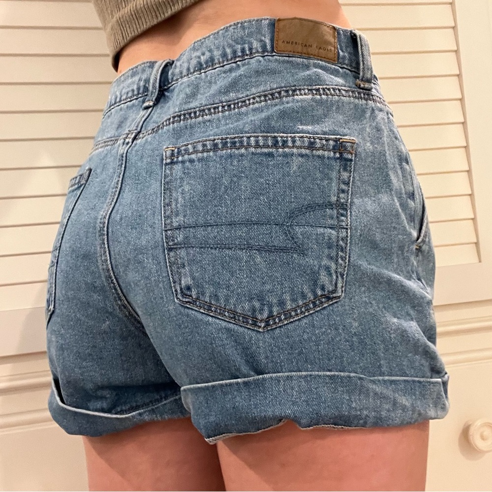 american eagle mom shorts